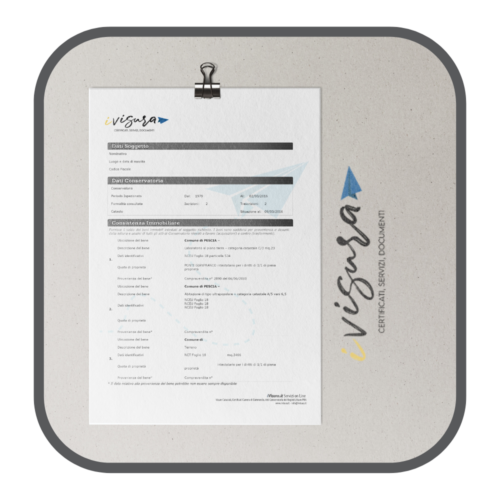 VISURA IPOCATASTALE COMPLETA