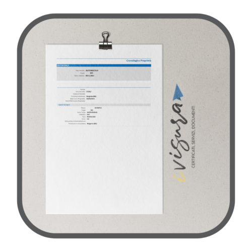 VISURA PROPRIETARI VEICOLO